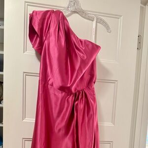 JJs House A-Line One Shoulder Dress
